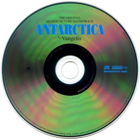 ANTARCTICA by Vangelis(南極物語)(K2HD)(首批限量編號版)(461.66M)